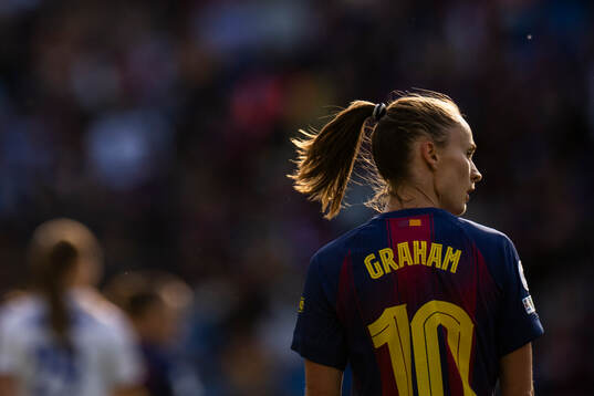 Caroline Graham Hansen of Barcelona