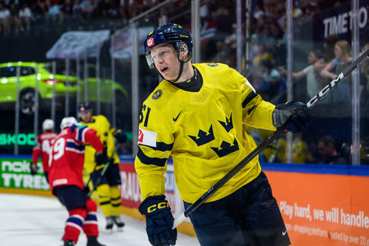 Emil Heineman of Sweden