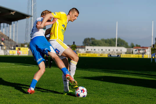 IFK Värnamos Erik Freij och Falkenbergs William Videhult