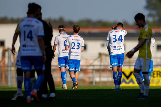 IFK Värnamos spelare deppar