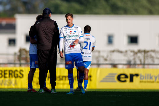 IFK Värnamos Benjamin Zulovic deppar
