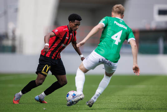 Nordic Uniteds Nhome Daneyl och Brages Malte Persson