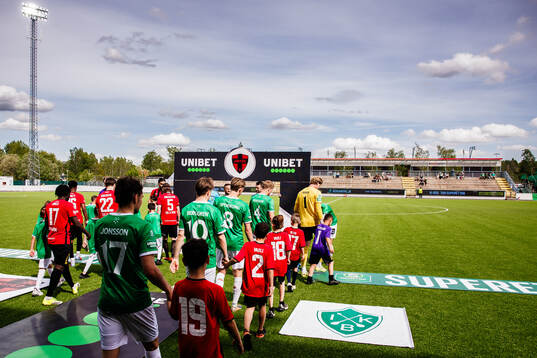 Nordic Uniteds och Brages spelare