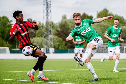 Nordic Uniteds Nhome Daneyl och Brages Malte Persson