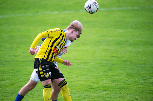 IFK Hässleholms Amir Ramanovski i matchen i division 3