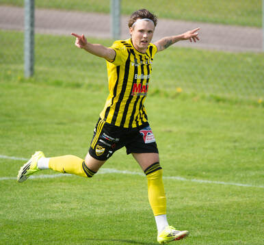 IFK Hässleholms Viggo Sigfridsson har gjort segermålet