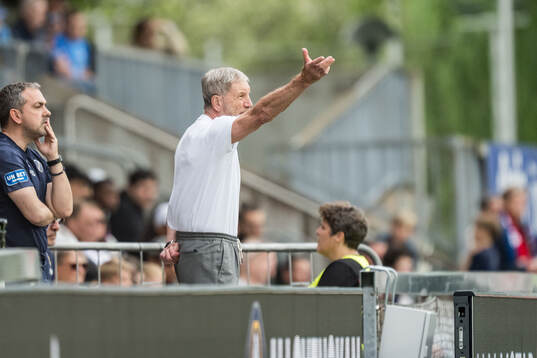 Halmstads tränare Stuart Baxter