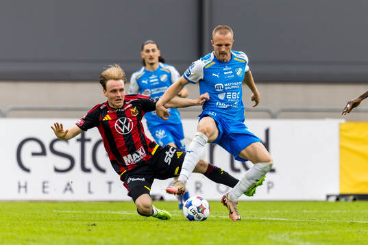 Östersunds Simon Marklund och Oddevolds Gabriel Sandberg