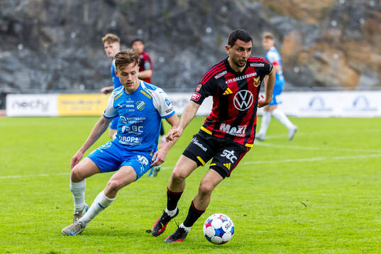 Oddevolds Gustav Forssell och Östersunds Amar Begic