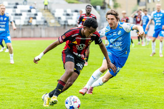 Östersunds Eseg Yossief Worke och Oddevolds Hugo Engström