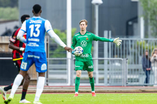 Östersunds målvakt Melker Uppenberg