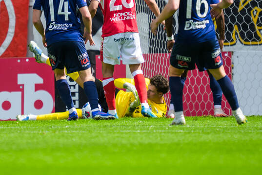 Kalmars målvakt Samuel Brolin