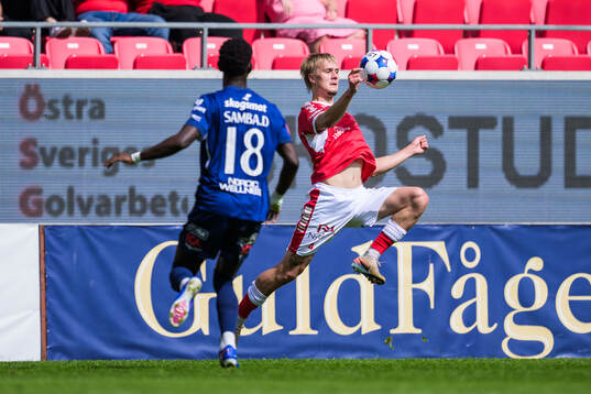 Degerfors Samba Diatara och Kalmars Rony Jansson