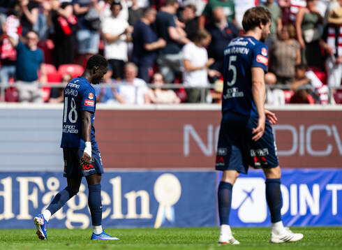 Degerfors Samba Diatara och Juhani Pikkarainen deppar