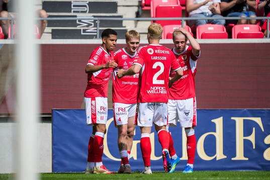 Kalmars Rony Jansson jublar
