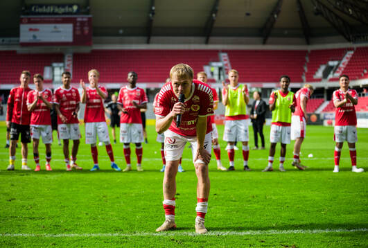 Kalmars Rony Jansson jublar