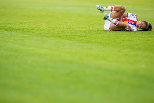 Selma Bacha of Lyon in pain