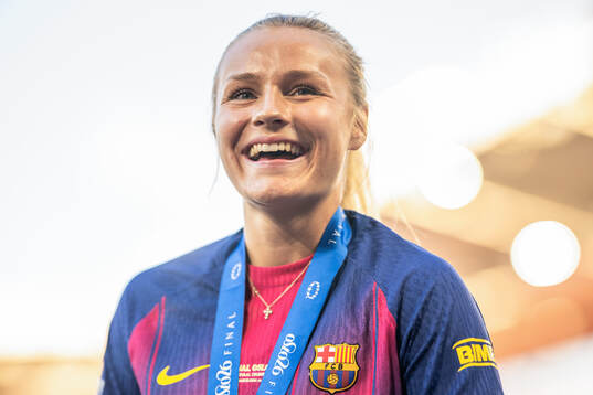 Martine Fenger of Barcelona