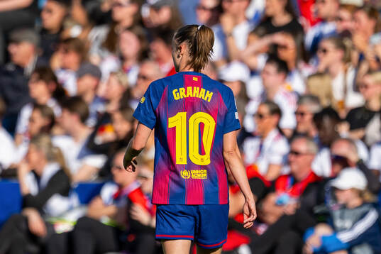 Caroline Graham Hansen of Barcelona