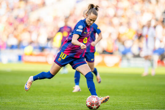 Caroline Graham Hansen of Barcelona