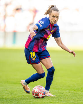 Caroline Graham Hansen of Barcelona