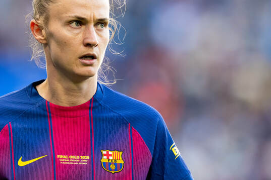 Caroline Graham Hansen of Barcelona