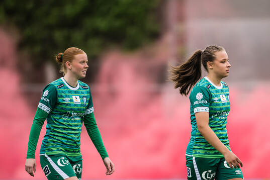 Stine Tollefsen and Amalie Tjelta Øvretveit of Klepp