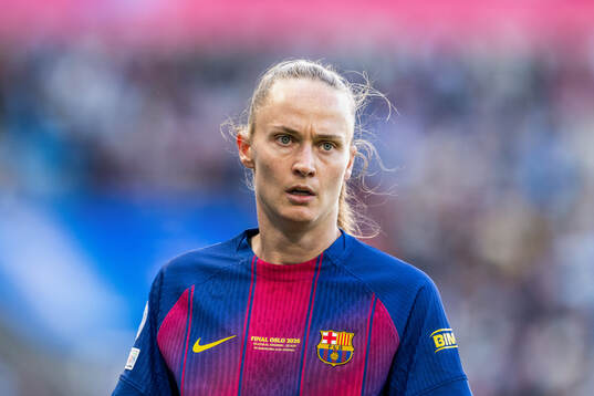 Caroline Graham Hansen of Barcelona