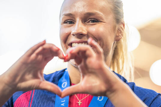 Martine Fenger of Barcelona
