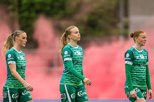 Malin Roos, Julie Haugaard Andersen and Stine Tollefsen of