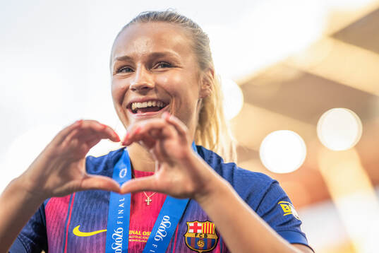 Martine Fenger of Barcelona