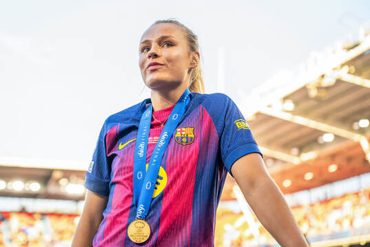 Martine Fenger of Barcelona