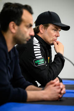 Sirius tränare Andreas Engelmark och GAIS tränare Fredrik