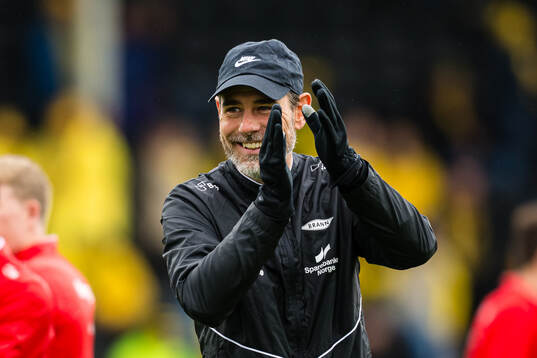 Head coach Freyr Alexandersson of Brann
