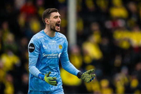 Goalkeeper Nikita Haikin of Bodø/Glimt