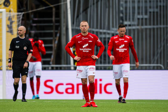 Jon Dagur Thorsteinsson of Brann looks dejected