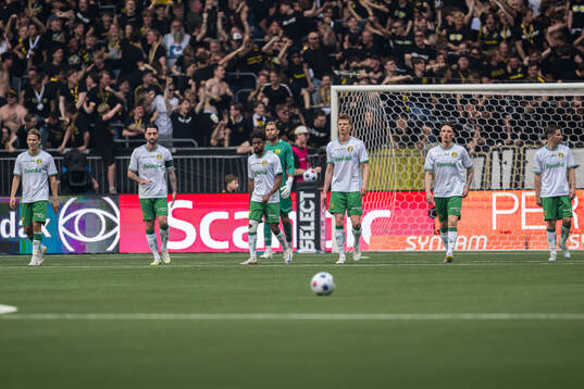 Hammarbys Markus Karlsson, Nahir Besara, Tesfaldet Tekie,