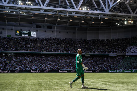Hammarbys målvakt Warner Hahn
