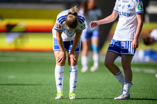 IFK Norrköpings Paula Broddner Klingspor deppar