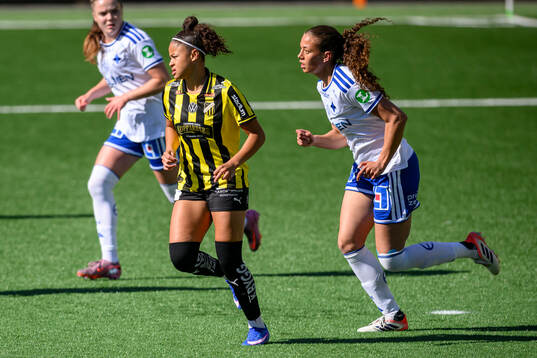 Häckens Felicia Schröder och IFK Norrköpings Malva