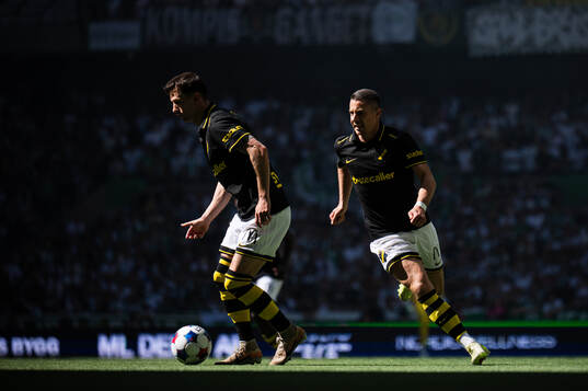 AIKs Bersant Celina och Dino Besirovic