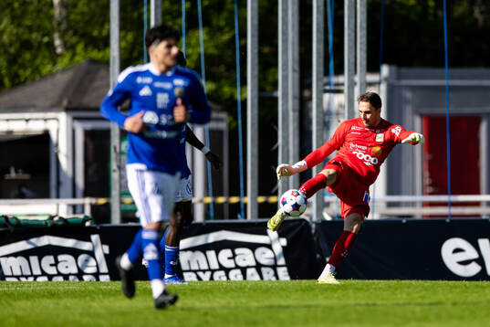 Varbergs målvakt Oscar Ekman