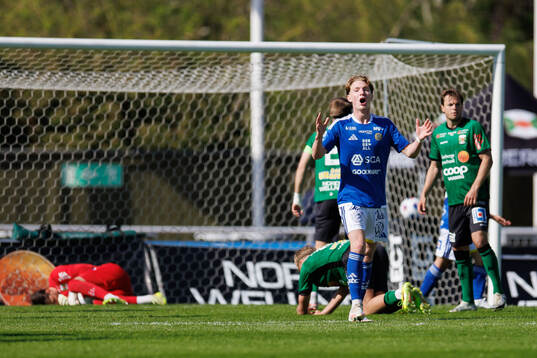 GIF Sundsvalls Hugo Aviander reagerar