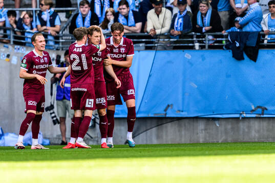 Västerås Herman Magnusson jublar