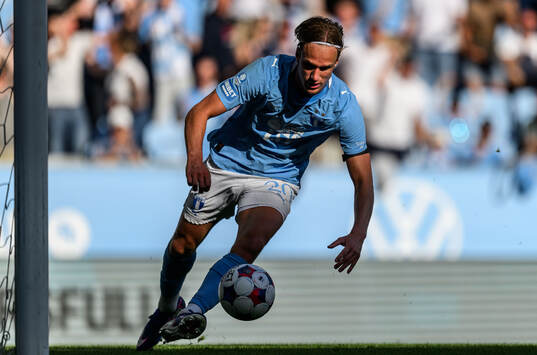 Malmö FFs Erik Botheim jublar