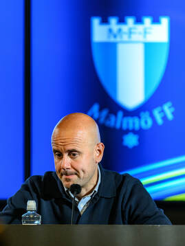 Malmö FFs huvudtränare Miguel Angel Ramirez vid en