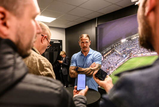 Malmö FFs målvakt Johan Dahlin