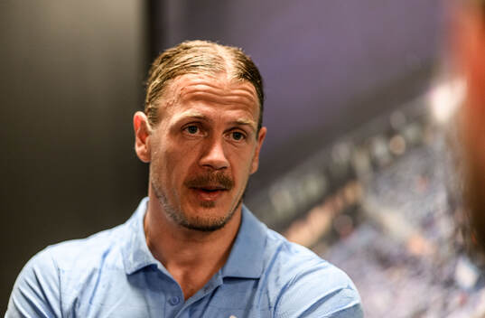 Malmö FFs målvakt Johan Dahlin