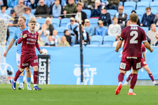 Västerås Mattias Hellisdal jublar