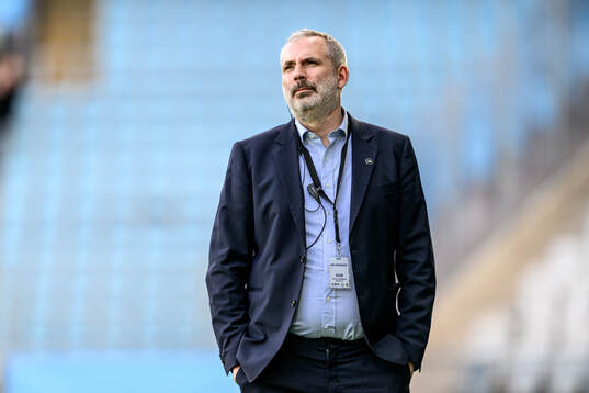 Malmö FFs evenemangsansvarig Pierre Nordberg